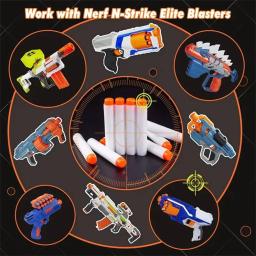 Recarga de Dardos para Nerf N Strike Elite 2.0 Series, Pack Balas Brilho nas Trevas, Compatível com Todos os Blasters Elite, Branco, 100PCs - Image 6