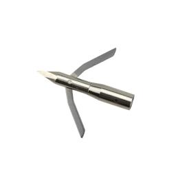 3/6 pçs arco de pesca setas peixe broadheads ponta de aço inoxidável 2 lâmina expansível flecha tiro com arco caça acessórios - Image 5