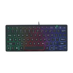 Mini teclado portátil com fio para laptop, acessórios para computador, externo - Image 6