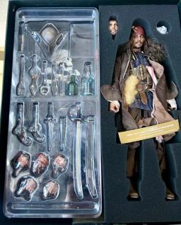 HOTTOYS-Captain Jack Johnny Action Figure Model, Coleção de Hobbies, Piratas das Caraíbas, HT 1/6, DX15, Jack Jack, Espião, 5, Hobbies - Image 6