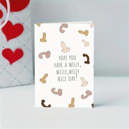 Cartão de feliz aniversário para namorado e namorada, cartão de aniversário engraçado para ele e ela, presente para amigos, esperança, 1pc - Image 2