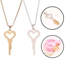 Brinquedos Sexuais, Acessórios para Adultos, Para Todas as Gaiolas Galo, Fechaduras Integradas, Porta-chaves, Jogos para Adultos, Presentes, Chaveiro em Forma de Coração - Image 1