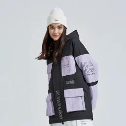 Casacos de esqui impermeáveis e à prova de vento para homens e mulheres, esportes ao ar livre, snowboard, casaco de esqui térmico, novo, inverno 2022 - Image 2