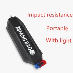 Auto Defense Riot Shield com Luz, Proteção de Segurança Portátil, Ferramenta de Emergência Pessoal, Resistência ao Impacto, Homens e Mulheres, Universal - Image 1