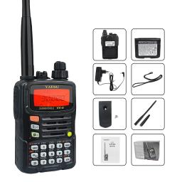 VX-6R VX-6E YAESU Amateur Walkie Talkie IPX7 Submersível FM 144/430MHz Dual Band Transceptor de banda de ar marinho de ondas curtas - Image 6