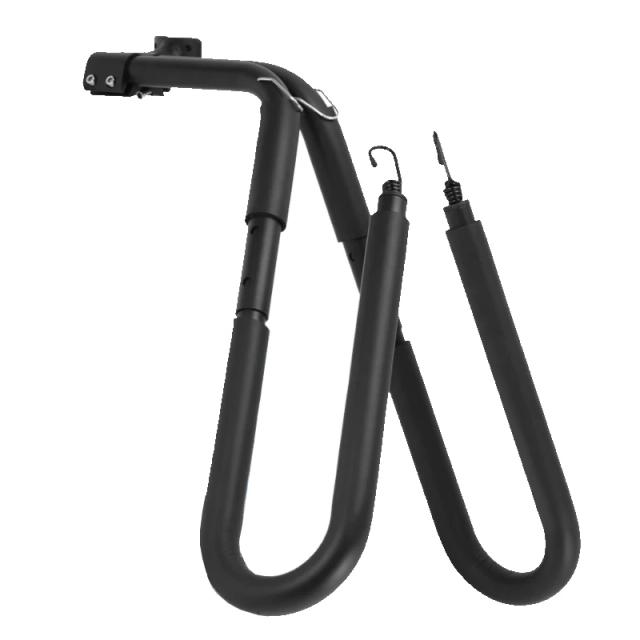 Suporte de Bicicleta Versátil para Pranchas e Wakeboards com Capacidade de 20kg e Instalação em Assentos de Bicicleta
