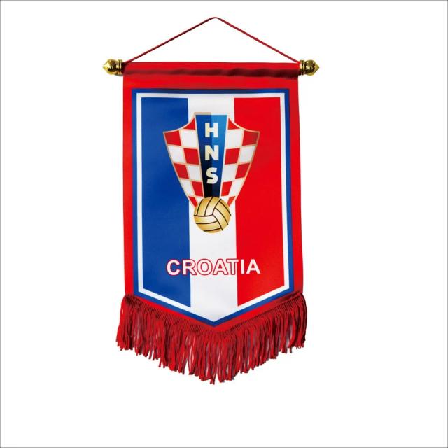 Bandeira com Borla para Torcer nos Jogos de Esportes