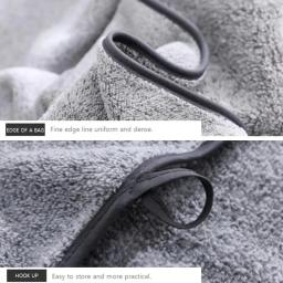 Toalhas De Banho De Microfibra Espessada Para O Corpo, Toalha De Secagem Rápida Para Esportes De Ginástica, Robe De Banho, Absorvente, Banho De Sol Na Praia - Image 6