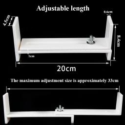 Tecelagem Ferramenta de Fixação para Fazer Jóias, Pulseira DIY, Bancada Tecida, Ajustável Comprimento, Tecelagem, Prático, 1 Conjunto - Image 3