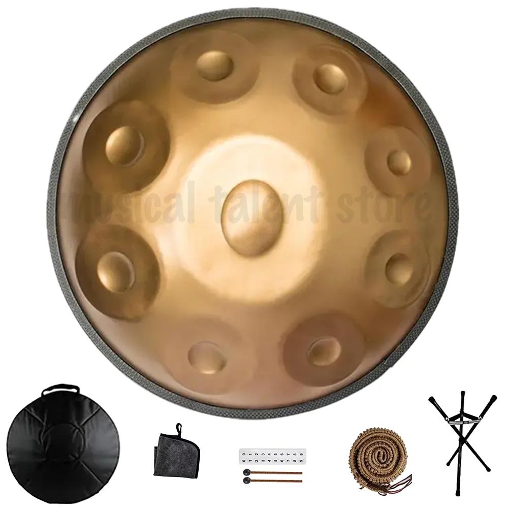 Novo tambor de mão de 17 notas 440/432Hz 22 polegadas Tambor de mão de aço D menor, tons personalizáveis para C/E major e E menor, 14,12,10,9nota - Image 1