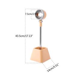 Suporte secador cabelo para animais estimação Cão giratório 180 graus para escova preparação gatos Suporte St - Image 5