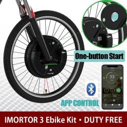 Kit de conversão de e-bike IMOTOR 3 Roda dianteira 20 / 24 / 26 / 27,5 / 28 / 29 / 700C polegadas Motor para bicicleta 36V 350W Bicicleta elétrica - Image 1