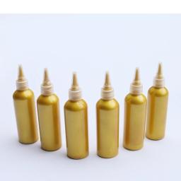 Recarga de Tinta Carimbo-Almofada à Base de Água, Caligrafia, Pintura, Escultura, Imprensa, Impressão à Mão, Dourado, Cor, Selo, 100g - Image 4