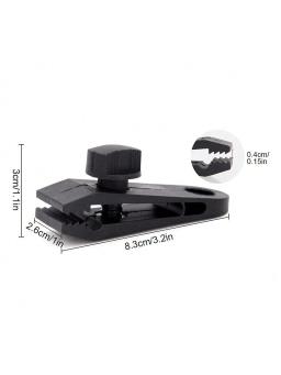 Clipe de barraca fixa à prova de vento para acampamento ao ar livre, clipe de nylon multifuncional, pano oleado, tubarão, gancho de barraca, dossel - Image 3