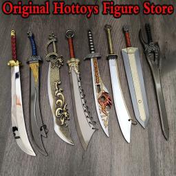 Modelos de Armas Antigas de Espadas de Metal, Acessórios Cena Soldado, Boneca Action Figure, Cerca de 22cm, 12 pol, Escala 1:6, Em Stock - Image 1