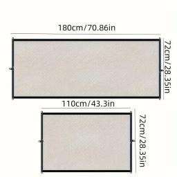 Folding No-Punch Pet Fence, Rede Isolada Malha, Escadas Portão, Barreira de Segurança, Gancho de Proteção, Gato e Cão Cercas, Pet - Image 6