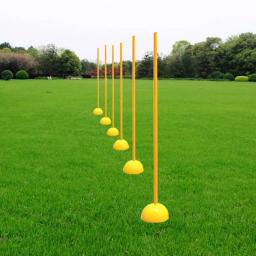 Equipamento De Marcadores De Treino De Futebol, pólo De Sinal De Futebol, marcador De Agilidade, Identificação Forte, Obstáculos Esporte Roadblocks - Image 4