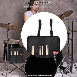 Tecido Oxford Drum Stick Bag, Baquetas Mallet Case, Alça de ombro, Resistente ao desgaste, Portátil, Crossbody - Image 6