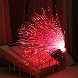 Starry Sky LED Fibra Óptica Luzes, Lanternas De Atmosfera De Férias, Festa De Casamento, Decoração De Natal, Mobiliário Doméstico - Image 4