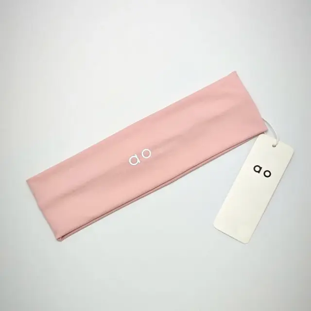 Faixa de Cabelo Yoga Nylon Cor Pura Absorvente Suor Unissex