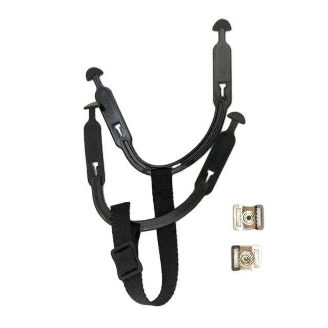 Correia de Substituição para Capacete de Hóquei com Snap, Cinta do Queixo e Kit de Reparação para Patins de Gelo