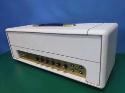 Personalizado grande plexi1959 plexi1959 tom mão-com fio ponto a ponto tubo válvula amplificador de guitarra cabeça 50w em branco tolex ec83 el34 jjtube - Image 3