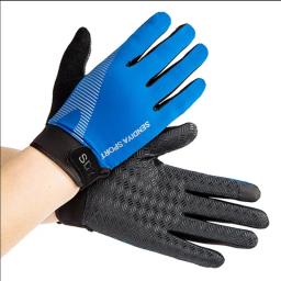 Luvas de ciclismo respiráveis finas para homens e mulheres, tela sensível ao toque, esportes ao ar livre, montanhismo, fitness, montanha, gelo - Image 2