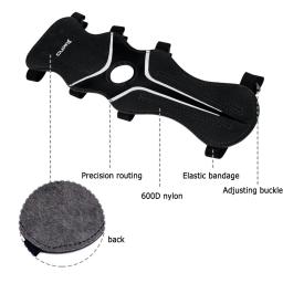 1-4 pçs náilon arm guarda engrenagem arco e flecha prática antebraço protetor manga acessórios estilingue tiro com arco - Image 5