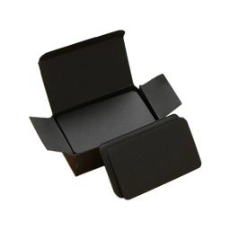 Cartões preto e branco, 100 peças, caixa de papel faça você mesmo para o dia dos namorados e natal - Image 6
