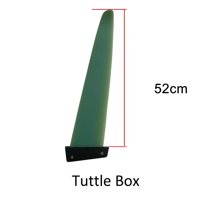 Fin de Windsurf Barata G10 Freeride com Tuttle Box de Fibra de Vidro