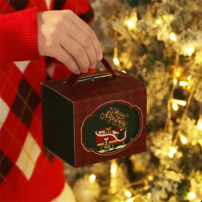 Caixa De Presente Criativa Para O Natal, Saco De Embalagem, Sacos De Presente, Caixa De Véspera De Natal - Image 1