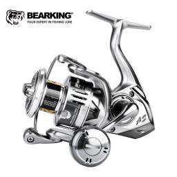 Bearking marca nova chegada carretel de pesca de água salgada fiação 1000-6000 9 + 1bb 5.2:1 arrasto máximo 10-20kg carretéis à prova de água - Image 1