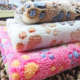 Quente Pet Fleece Blanket, tapete de cama, almofada, capa, almofada para cão, gato, cachorro, suprimentos de inverno animal, quente - Image 3