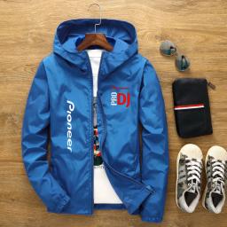 Jaqueta com capuz DJ Pioneer PRO masculina, corta-vento casual, seção fina, zíper, primavera e verão, novidade, 2022 - Image 6