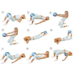 Yoga bola para equilíbrio exercício, ginásio Fitness, equipamento de treino interior, pilates núcleo, ginástica, 25cm - Image 6