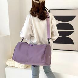 Sólido tapete de yoga saco ginásio bolsas de fitness para mulheres homens treinamento sac de esportes viagem gymtas náilon esportes ao ar livre tas sporttas - Image 5