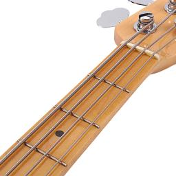 Cordas de baixo guitarra corda aço peças elétricas acessórios carbono inoxidável conjunto metal flatwound substituição níquel - Image 6