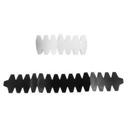 Fita de proteção de tênis suprimentos fácil instalação paddle cabeça adesivo quadro guarda para amantes indoor iniciantes esportes praticando - Image 3