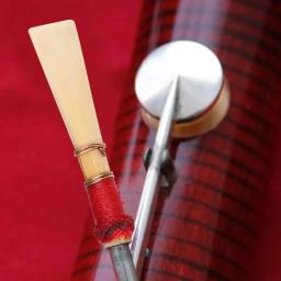 Palhetas de fagote bocal com caso, bocal, dureza média, instrumento musical, sopros, acessórios, 1pc - Image 2