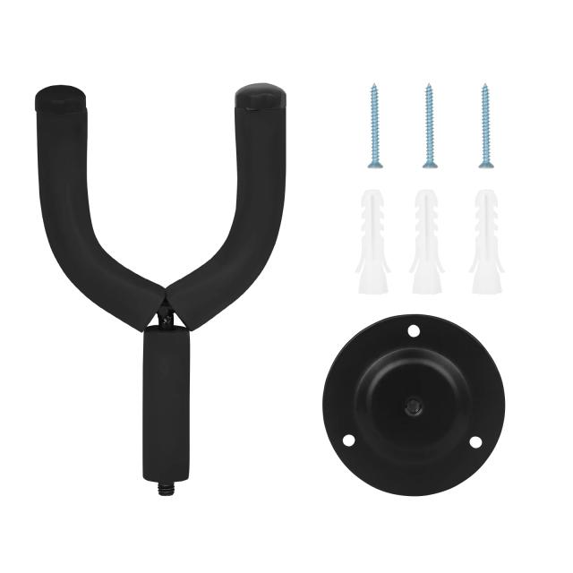 Suporte de Parede Versátil para Guitarras, Ukuleles, Bandolins e Banjos - Ideal para Organizar Acessórios e Instrumentos