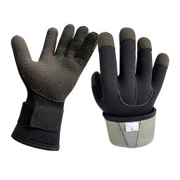 Luvas de mergulho Neoprene Kevlar, Resistente ao desgaste, Anti-Corte e Piercing, Mergulho, Natação, Pesca, Caça, Esqui, 3mm, 5mm - Image 1