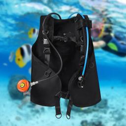 Colete portátil de mergulho BCD, Compensador de flutuabilidade grossa e durável, Equipamento de mergulho, Esportes aquáticos, Secagem rápida - Image 4