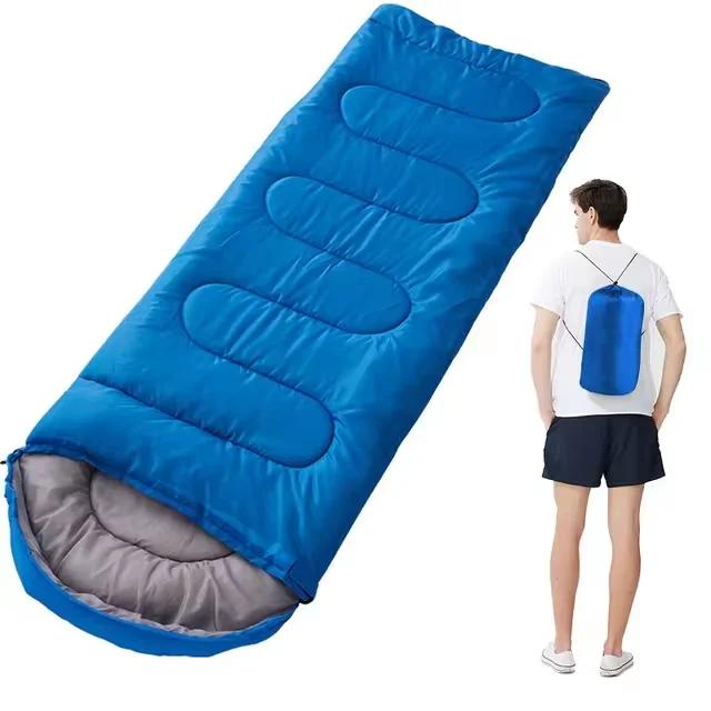 Inverno quente acampamento saco de dormir ultraleve à prova dwaterproof água envelope mochila sacos de dormir para viagens ao ar livre caminhadas - Image 2