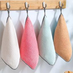 Pano de limpeza de micro fibra, absorção de água, antiaderente, lavagem a óleo, toalha de cozinha, ferramentas domésticas, limpeza, 1pc - Image 2