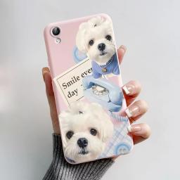 Caixa do telefone para vivo y51, y51, 2015, bonito, gato, cão, panda, flor, pintura, caso traseiro para o telefone esperto - Image 5