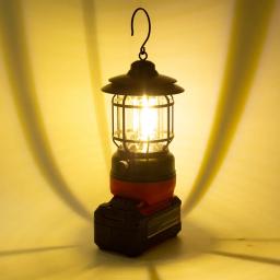 Lanterna de acampamento led para ozito 18v para einhell power x-change bateria de lítio pendurado tenda luz ao ar livre (não inclui bateria) - Image 6