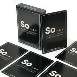 Jogo de Cartas para Adultos e Famílias, Lazer Jogo de Tabuleiro, Estilo Especial, Cartas So, Conversação Inicial, Alta Qualidade, Festa - Image 3