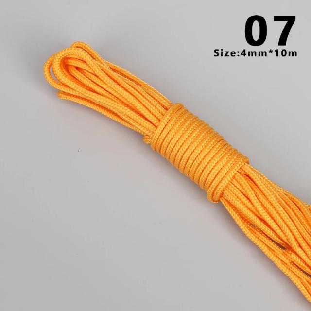 Corda de Nylon 10m Resistente e Antiderrapante para Uso Externo e Artesanato