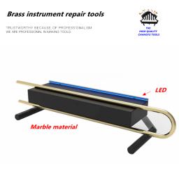 Ferramentas De Reparo De Instrumento De Latão, plataforma De Testes, material De Mármore, Trombone Puxe O Tubo Endireitar, Eixo Chave, Detecção De Braço - Image 1