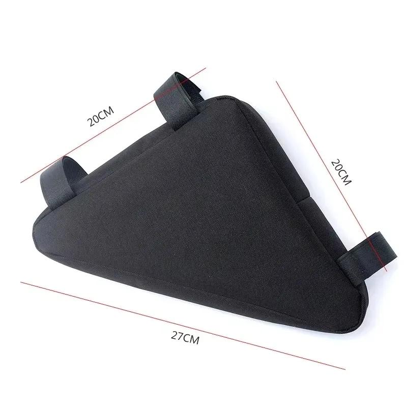 Saco de armazenamento de bicicleta portátil saco de ferramentas padrão de carbono saco de casca dura multi-compartimento de armazenamento de bicicleta rack de água acessórios - Image 1